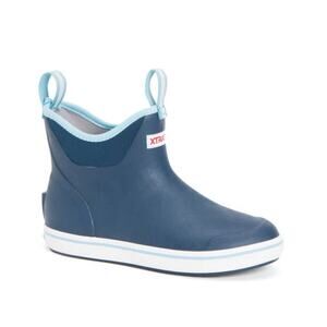 Size 10 - Xtratuf Women's 6 in Ankle Deck Boot - Navy
